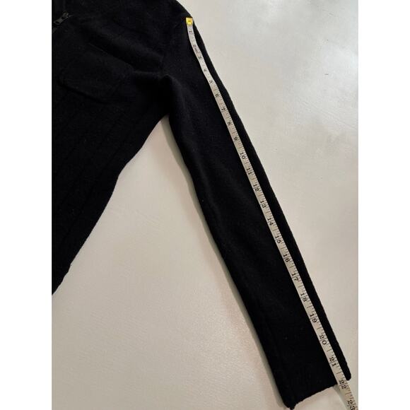 Armani Exchange Black Knit Cardigan Size XS - Picture 5 of 6